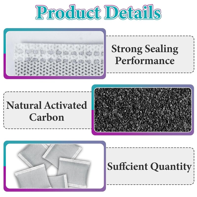 Joworthy 33 Pcs Diaper Pail Deodorizer Carbon Filters for Diaper Genie Filter, Compatible with Diaper Genie Complete & Expressions Pail, Diaper Pail Odor Absorber Carbon Filter Refills, Keep Home Fresh - Image 5
